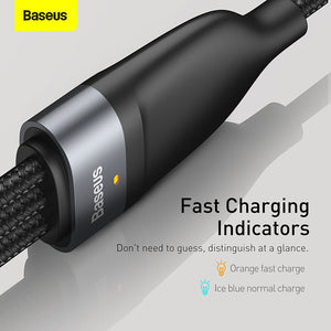 Baseus Kabel Data Fast Charging 3IN1 Micro+Lightning+Type-C 5A 1.2M - Baseus Indonesia