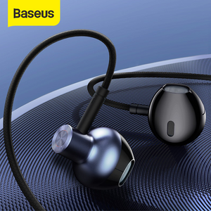 Baseus Headset Handsfree Encok 3.5mm Wired H19