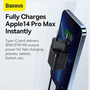 Baseus GaN Charger 3 Smart & Fast Charger 1C 30W EU