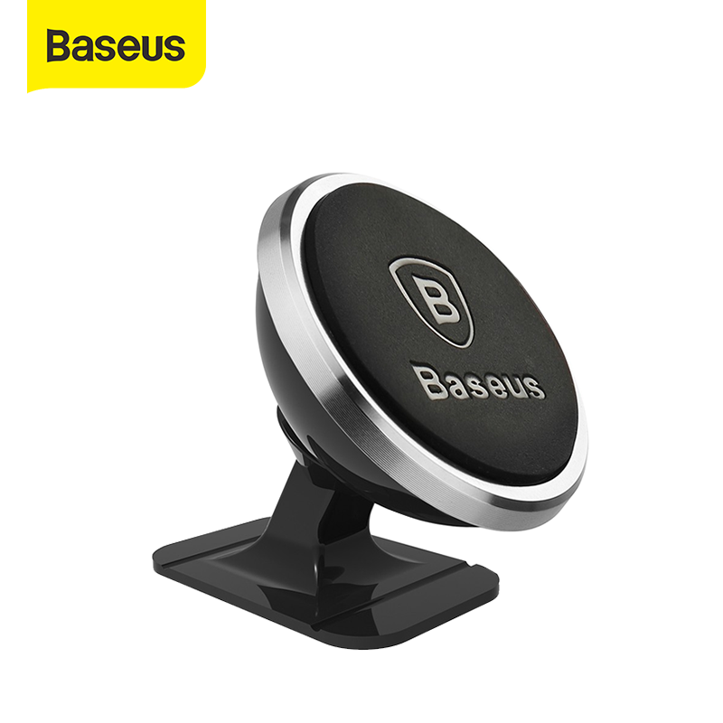baseus 360 degree rotation universal magnetic car holder (paste type)