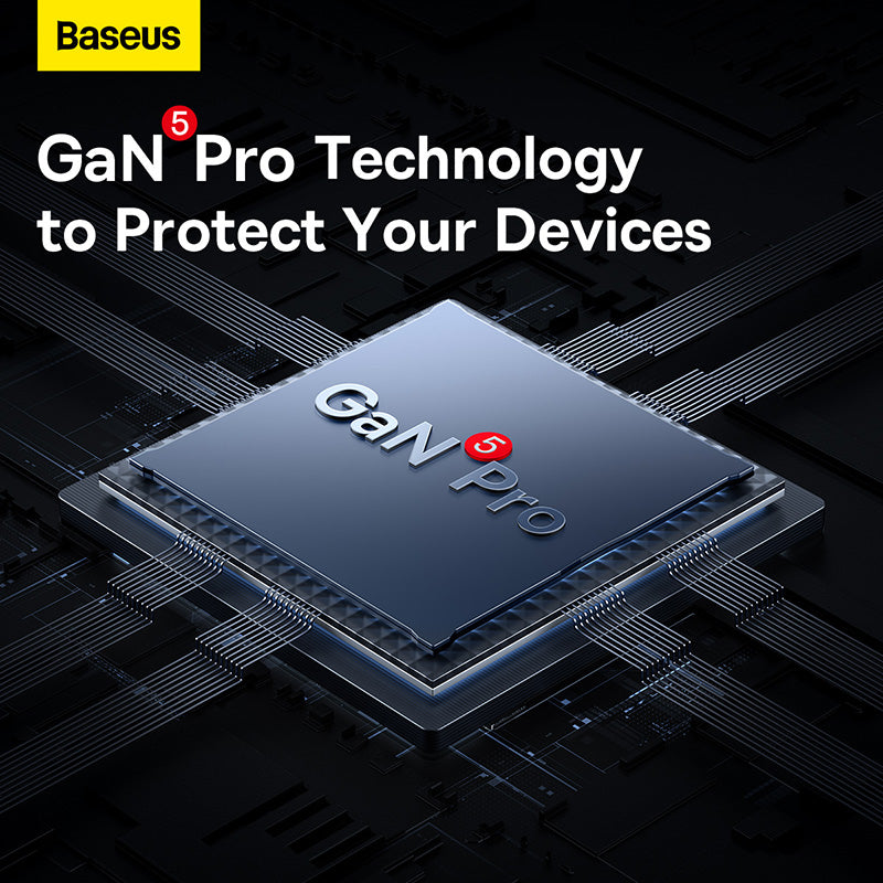 Baseus GAN5 Pro 100W Fast Charger Handphone Adaptor Laptop USB Type C PD QC PPS