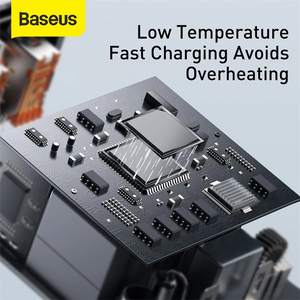 Baseus Kepala Charger Quick Charging Type-C Dual USB 30W PD Fast Charge
