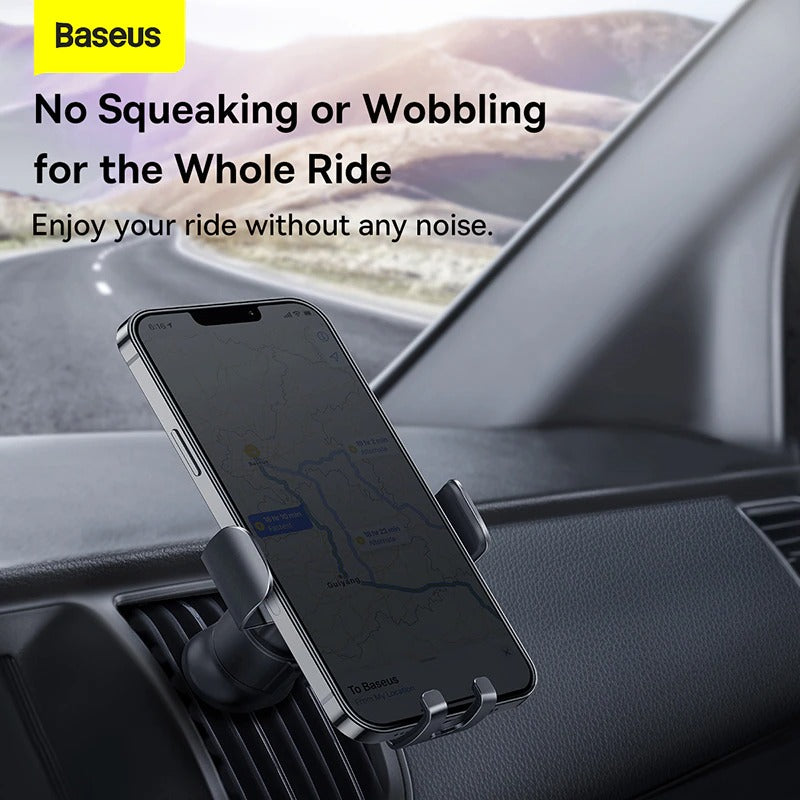 Baseus Metal Car Holder Air Vent Car Mount Mobile Phone Holder Mobil