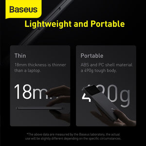 Baseus 100W Fast Charging Power Bank Quick Charge Type C PD Macbook