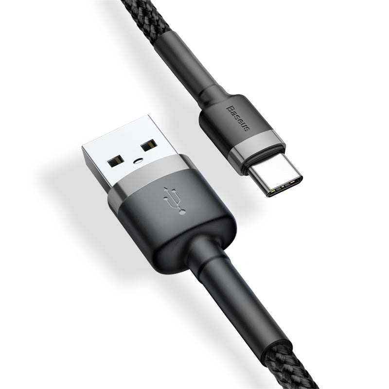 Baseus Kabel Data Type-C Cafule Cable For Type-C Quick Charge 3a