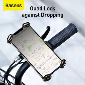 Baseus Phone Holder Sepeda Motor Bicycle Bike Motorcycle