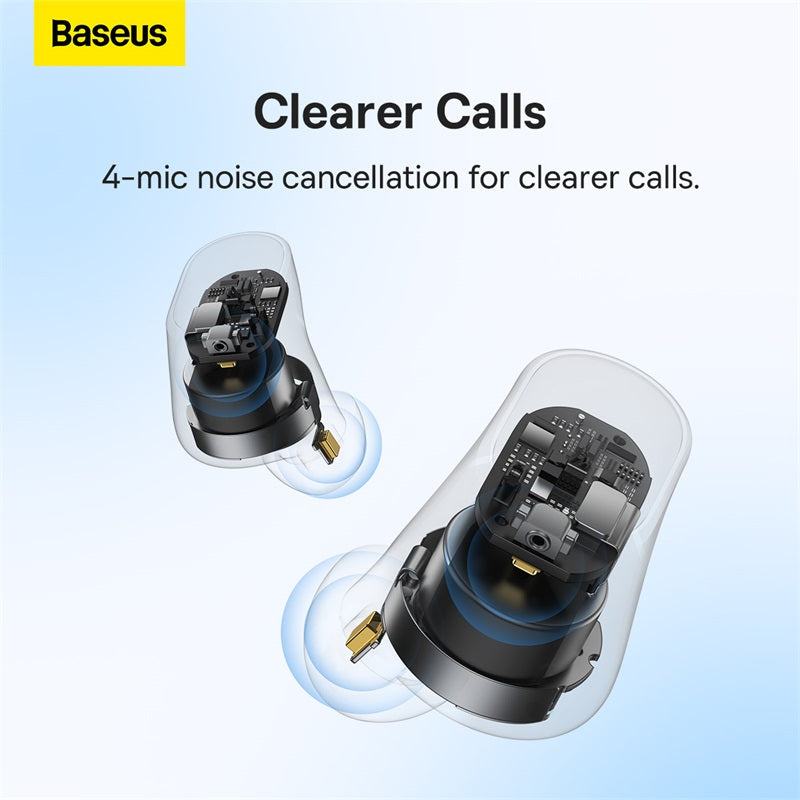 Baseus Bowie WM05 True Wireless Bluetooth Earphone Earbuds TWS ANC ENC