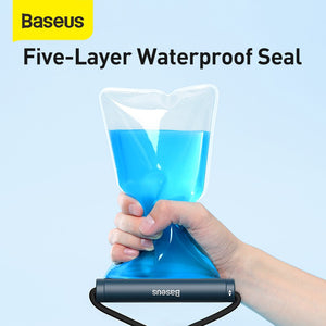 Baseus Cylinder Slide-Cover Kantong Pelindung HP Waterproof Case Sarung HP Anti Air