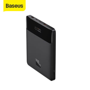 baseus 100w fast charging power bank quick charge type c pd macbook