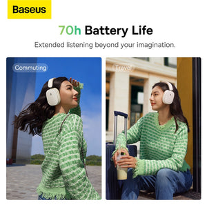 Baseus Bowie H1 Headphone ANC Headset Bluetooth Wireless Earphone