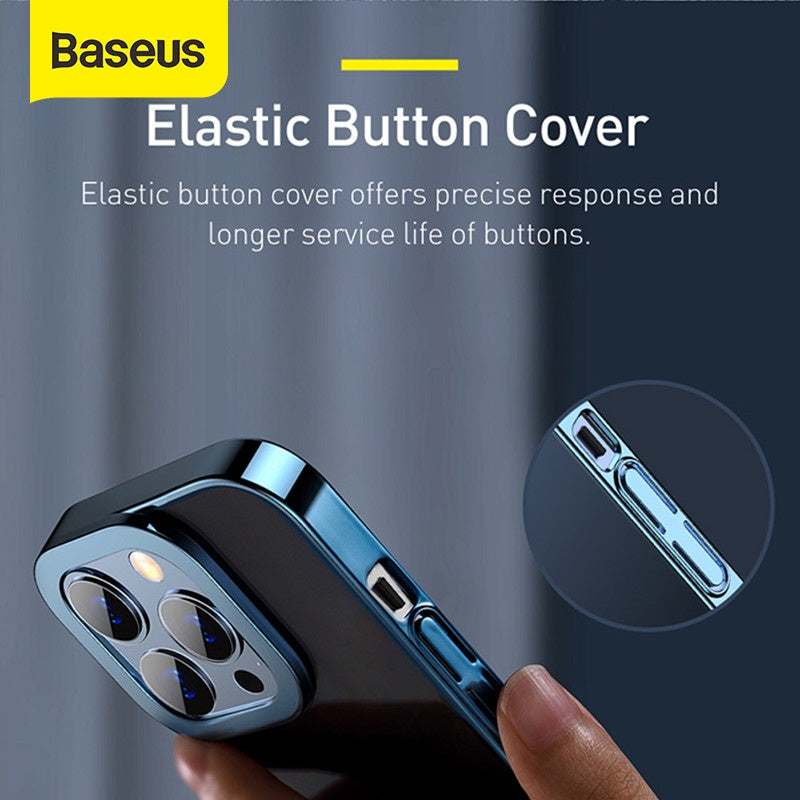 Baseus Casing iPhone 13 Apple Transparent Hard Case Phone Camera Cover