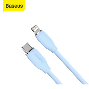 Baseus Silica Gel Kabel Data Iphone Cable Type C to Lightning Fast Charging PD 20W