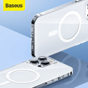 Baseus Casing Iphone 13 Magnetic Apple Magsafe Silicone Case Phone