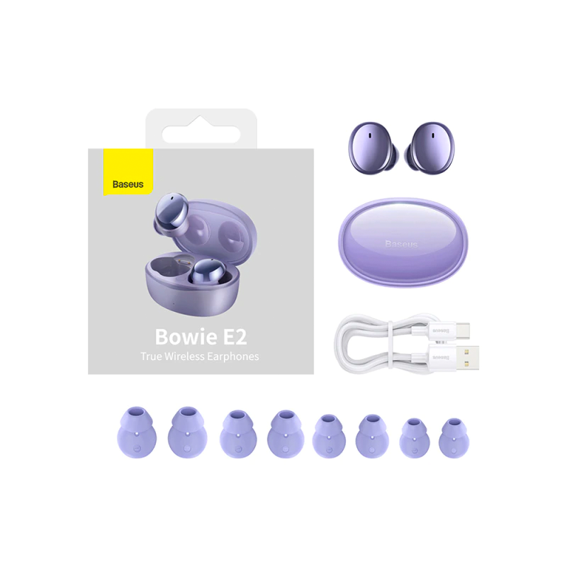 Baseus Bowie E2 True Wireless Bluetooth Mini Earbuds TWS