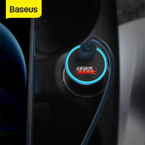 Car Charger Baseus Charger Mobil Quick Charge USB TYPE C 40W