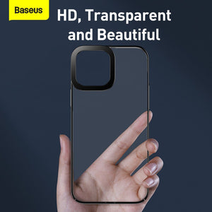 Baseus Casing iPhone 13 Apple Transparent Hard Case Phone Camera Cover