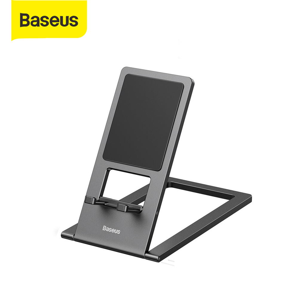 Baseus Foldable Metal Phone Holder Stand Dudukan Universal Ipad Tablet