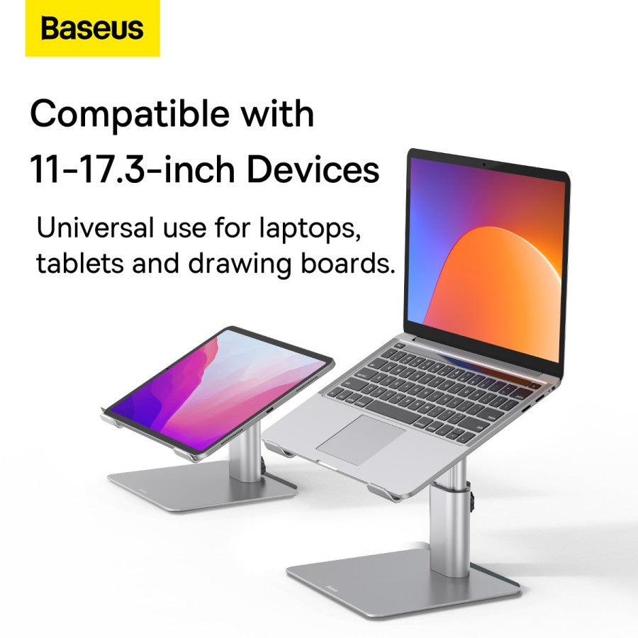 Baseus Stand Holder Laptop Adjustable Dudukan Tablet Metal