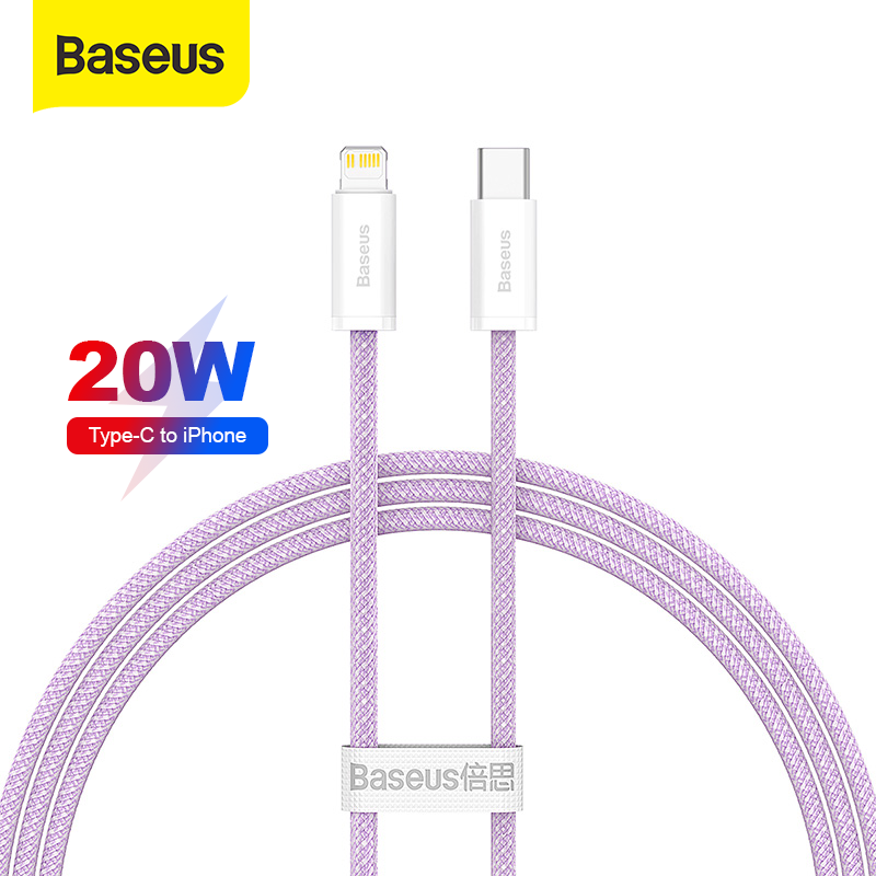 Baseus Kabel Data Dynamic Fast Charge PD 20W Cable Type C to iPhone